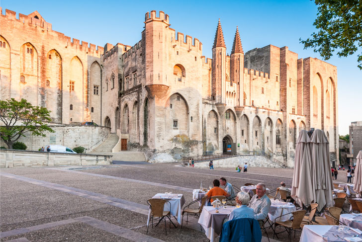 Photo du Palais des Papes à Avignon