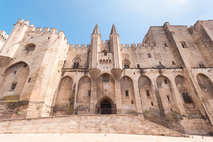 Photo du Palais des Papes à Avignon