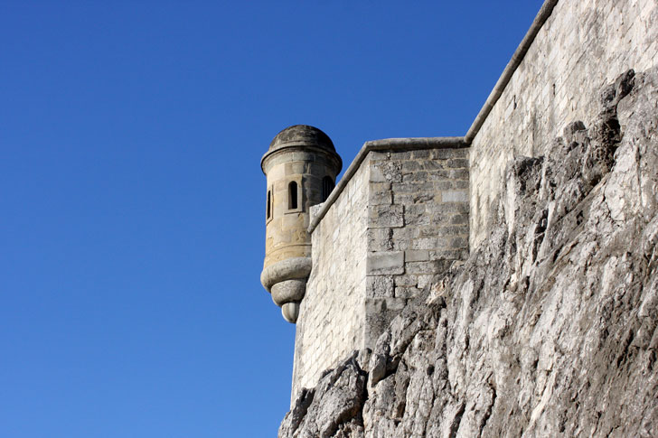 Photo du Fort de la Bastille de Grenoble.