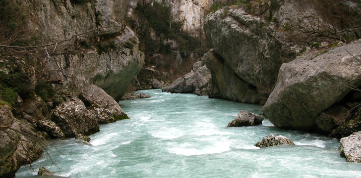 Sentier de l'Imbut, les Gorges du Verdon