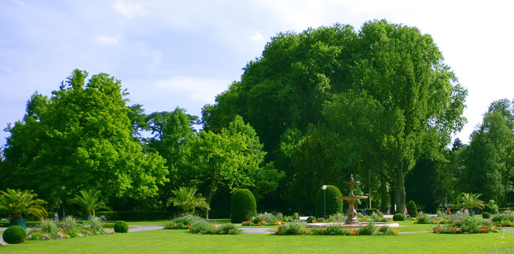 Le Parc de l'Orangerie à Strasbourg