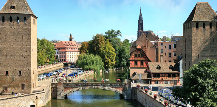 Les Ponts Couverts à Strasbourg