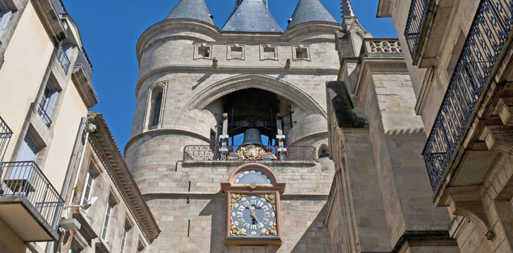 La Porte de la Grosse Cloche à Bordeaux
