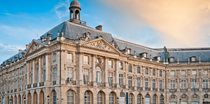 La Place de la Bourse à Bordeaux, Aquitaine