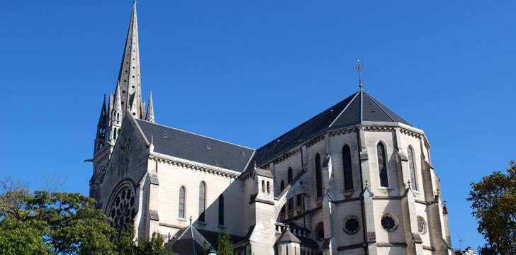 L'église Saint-Martin à Pau