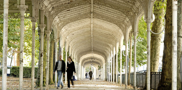 Le parc des sources à Vichy