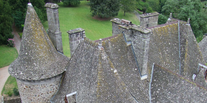 Le Château de Pesteils à Aurillac