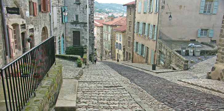 La vieille ville du Puy-en-Velay