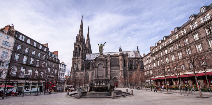 La Place de la Victoire à Clermont-Ferrand