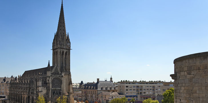 L'église Saint-Pierre à Caen