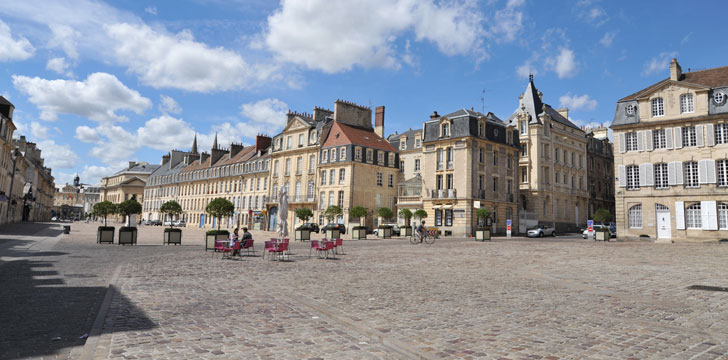 La Place Saint-Sauveur à Caen