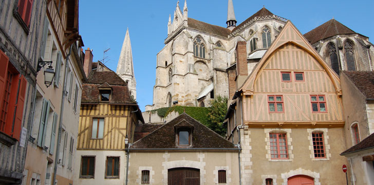 Le quartier de la Marine à Auxerre