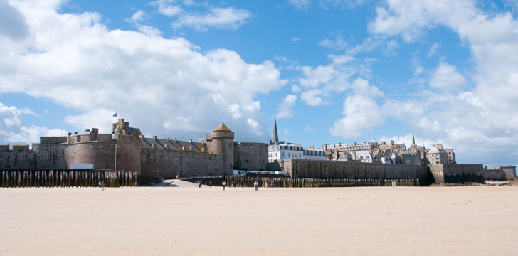 Le Château et les remparts de Saint-Malo