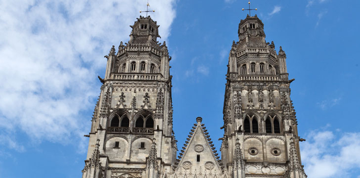 La cathédrale Saint-Gatien à Tours