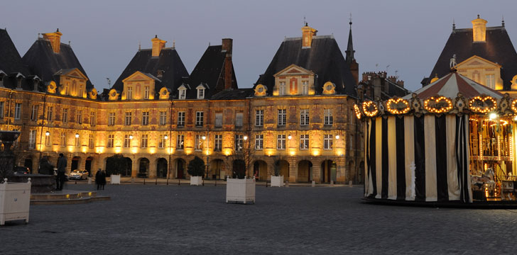 La Place Ducalle à Charleville-Mézières