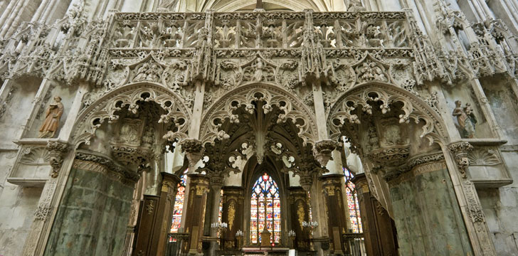 L'église Sainte-Madeleine à Troyes