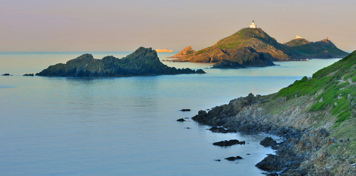 Les îles Sanguinaires à Ajaccio