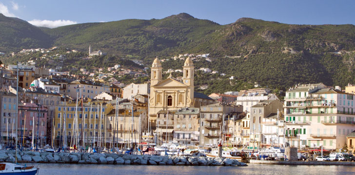 L'église Saint Jean-Baptiste à Bastia