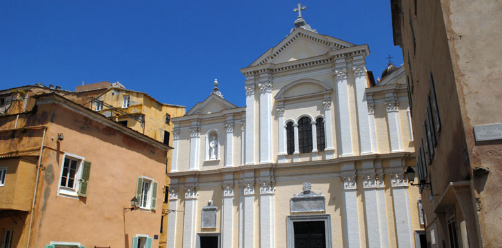 L'ancienne cathédrale Sainte-Marie à Bastia