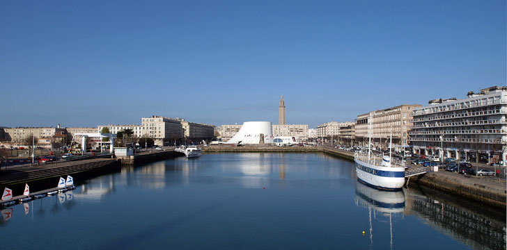 Le Bassin du Commerce au Havre