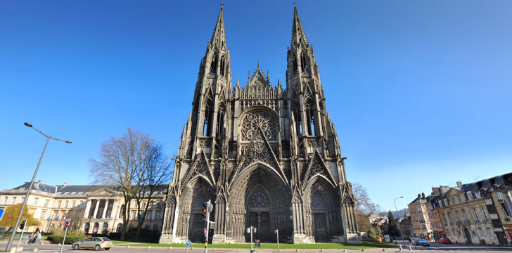 L'abbaye Saint-Ouen à Rouen