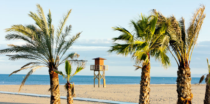 La plage de Narbonne