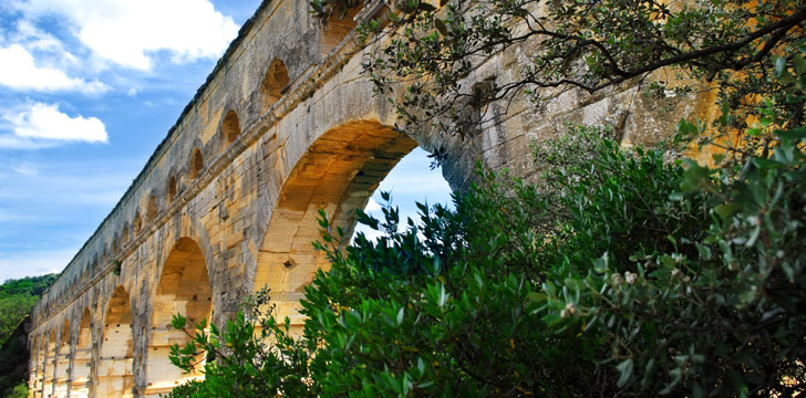 Le Pont du Gard à Nîmes