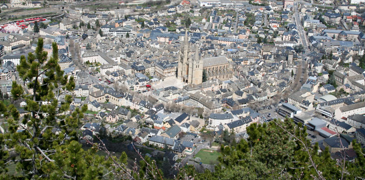 La ville de Mende