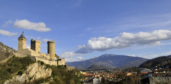 La ville de Foix