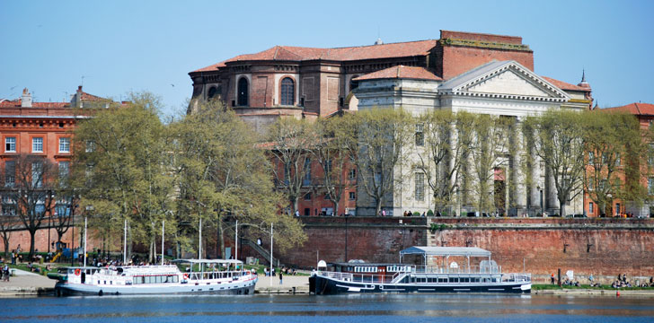 La basilique Notre-Dame de la Daurade à Toulouse