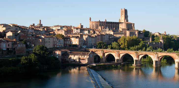 La ville d'Albi