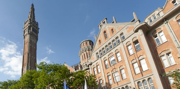 Le Beffroi de l'Hôtel de Ville à Lille