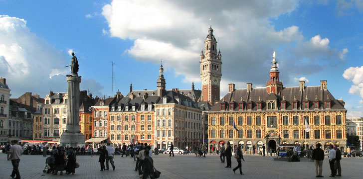 La Grand Place à Lille