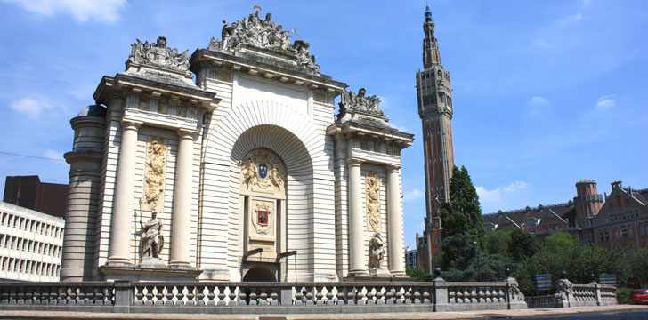 La Porte de Paris à Lille