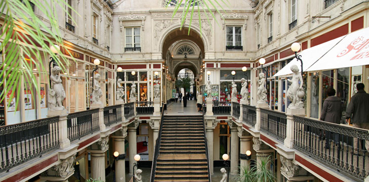 Le Passage Pommeraye à Nantes