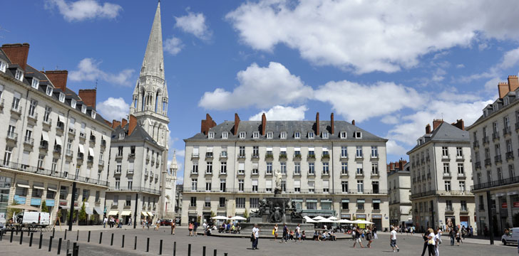 La Place Royale à Nantes