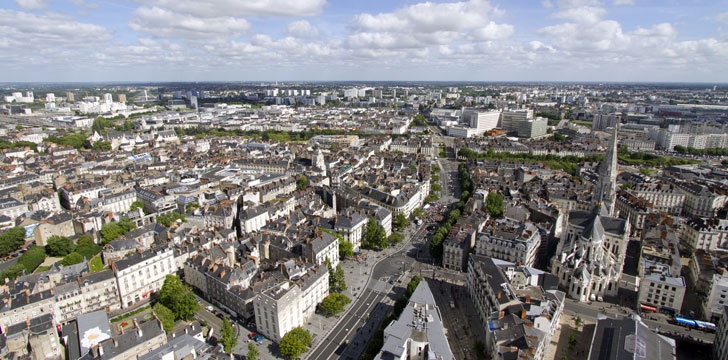 La ville de Nantes