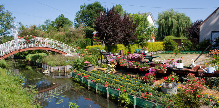 Les hortillonnages à Amiens