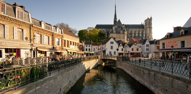 La ville d'Amiens