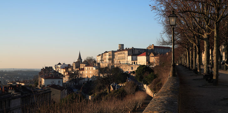 Vue sur le vieil Angoulême
