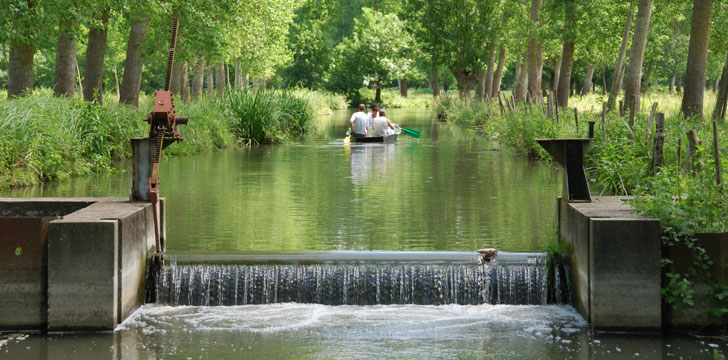 Le marais Poitevin à Niort