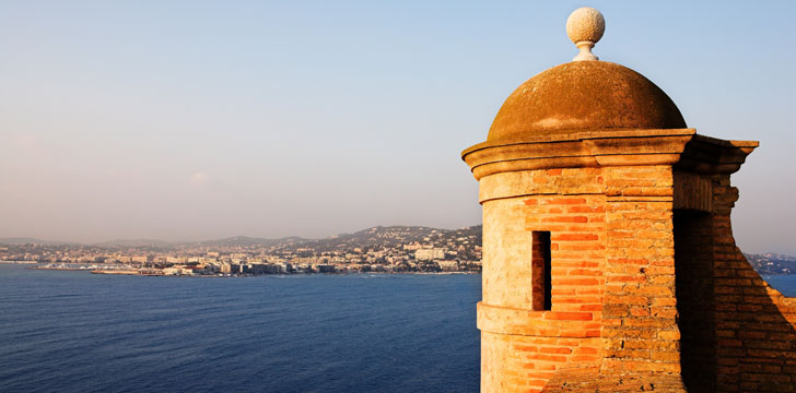 La Tour du Masque au Fort Royal, dans l'île Sainte-Marguerite à Cannes
