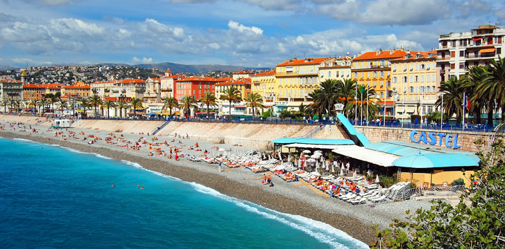 Castel Plage à Nice