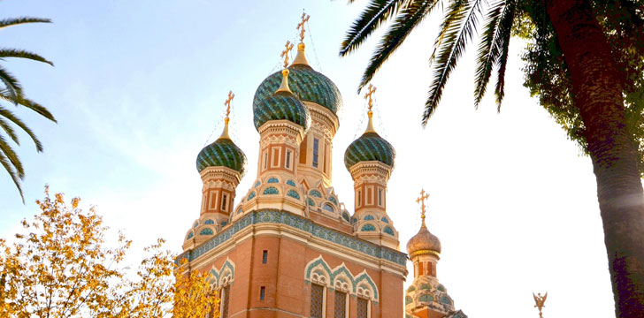 La Cathédrale Russe Saint-Nicholas à Nice