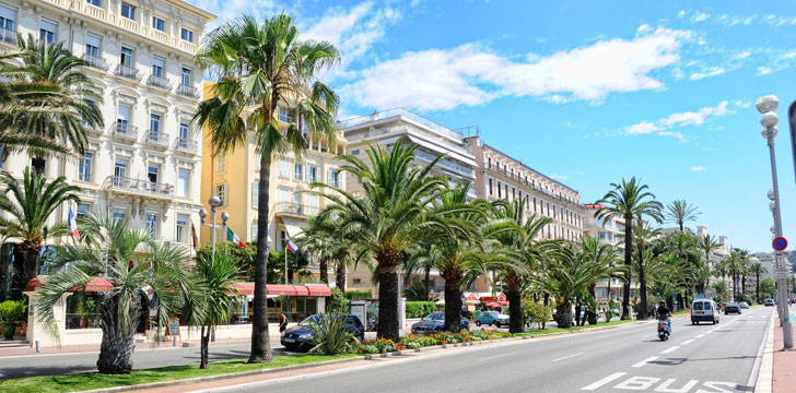 La Promenade des Anglais à Nice