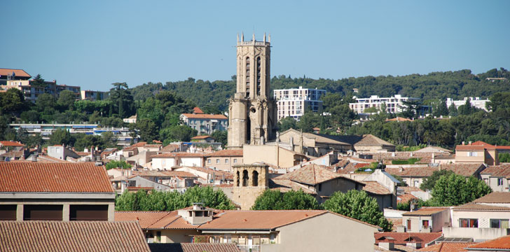 La ville d'Aix-en-Provence