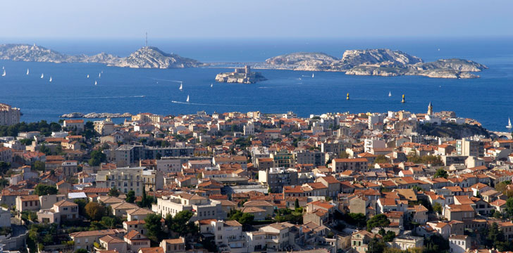 La ville de Marseille