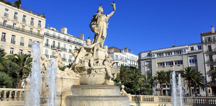 La Place de la Liberté à Toulon