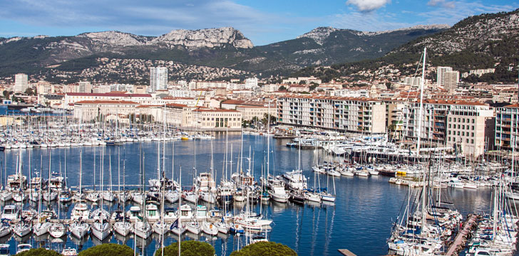 La ville de Toulon