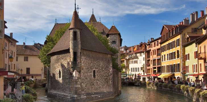 Le Palais de l'Isle à Annecy